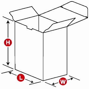 How to measure your carton — example carton style produced at the b2b1 Stockport factory